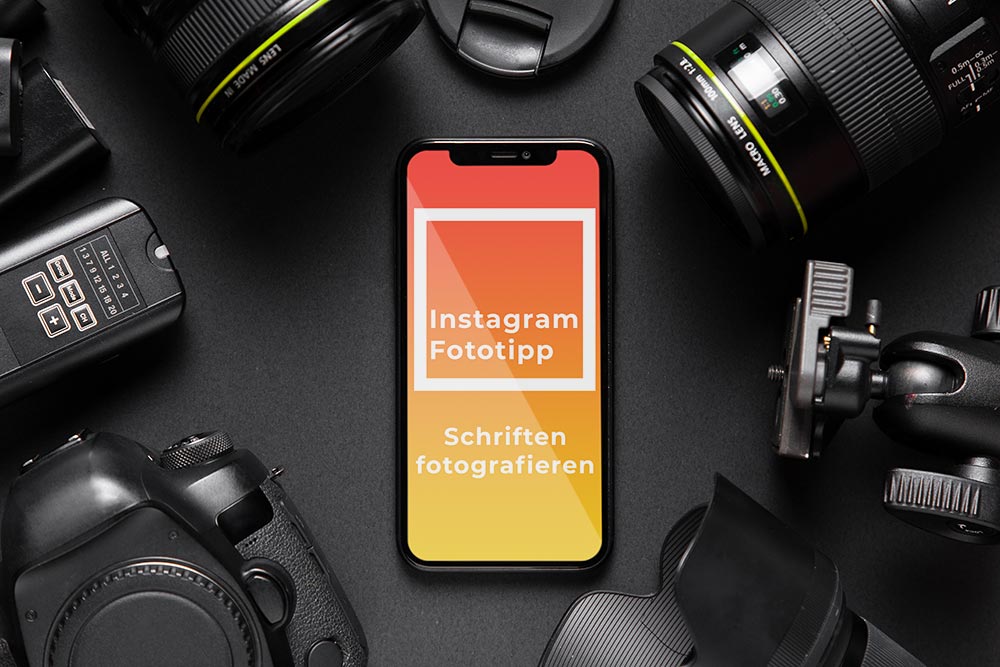 Instagram | Fototipp: Schriften